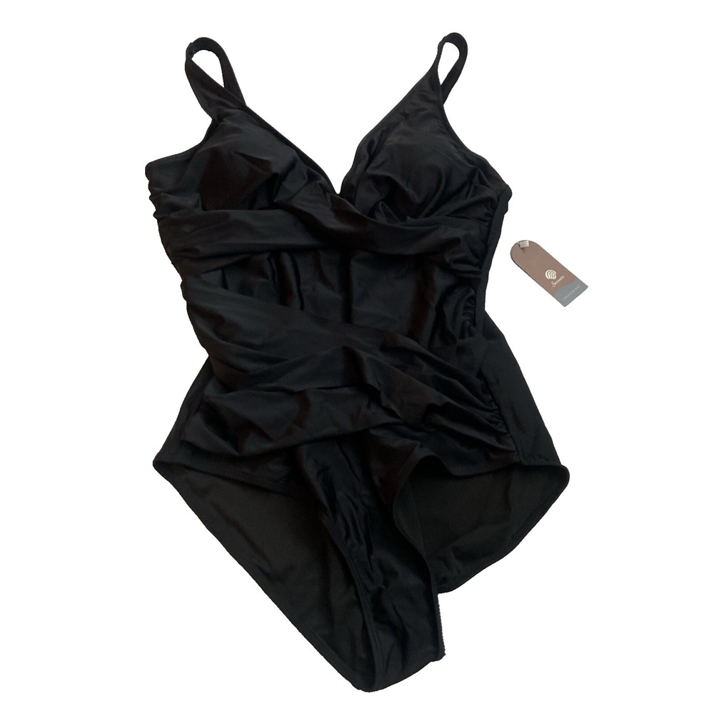 smismivo swimsuit XL Black One Piece Women's Beach
